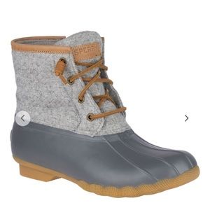 Women’s Sperry Saltwater Wool Gray Boots